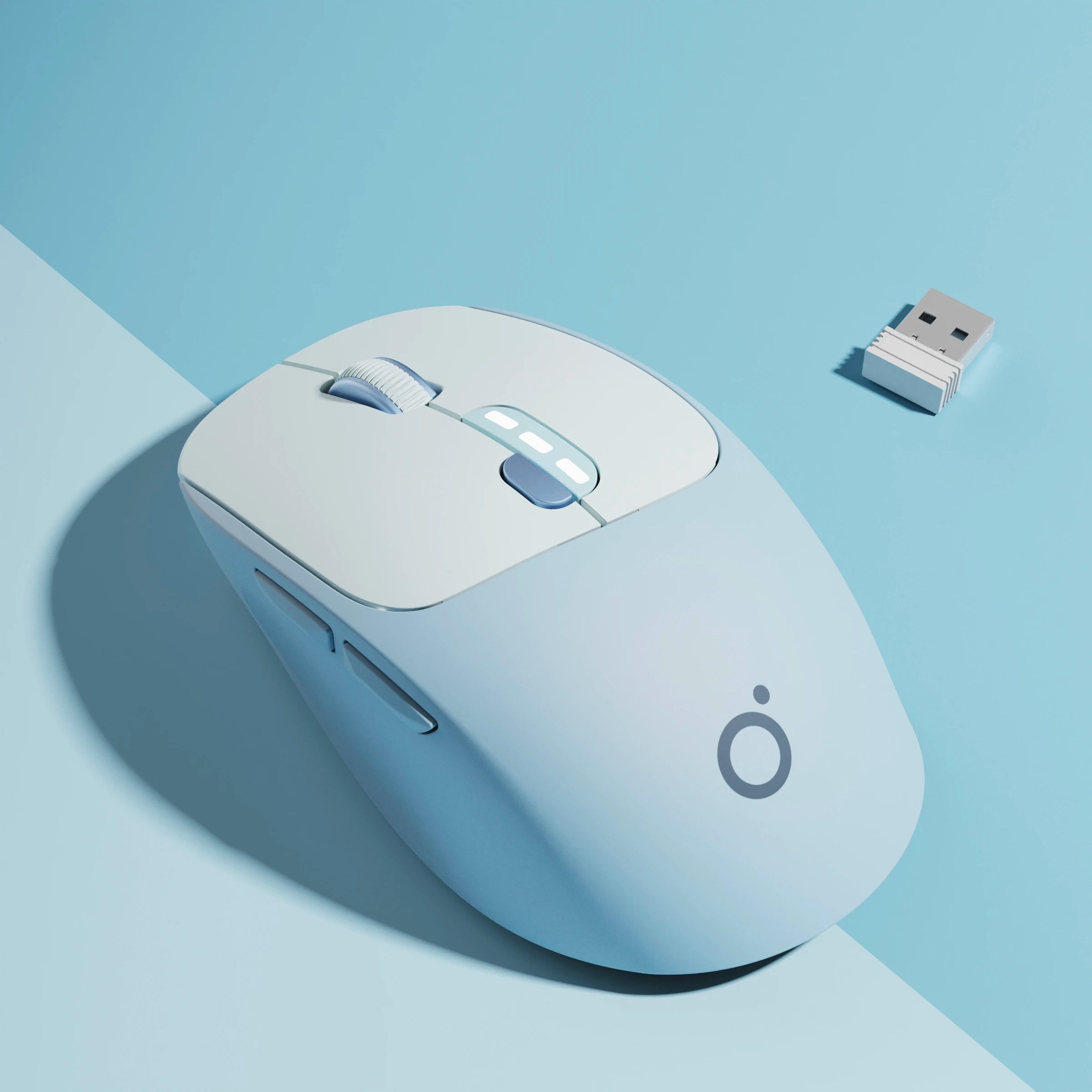 EWEADN Wireless Office Mouse,1600 DPI 2.4GHz wireless Bluetooth Rechargeable/Silent,Type-C Office Gaming Home Laptop/Desktop PCs