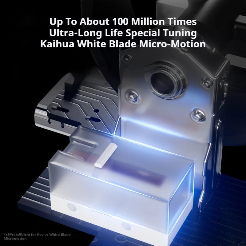 EWEADN S9 Wireless Gaming Mouse with PAW3950/3395 Sensor, Ultra-Fast Tracking, Programmable via Driver, Lightweight, Ergonomic