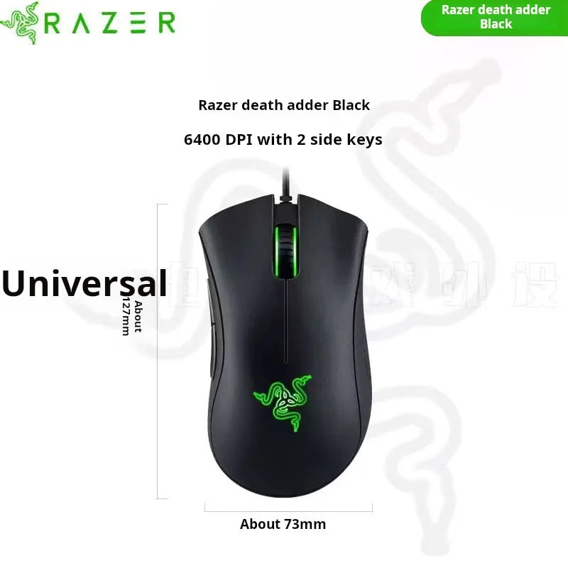 Razer Purgatory Viper Standard Edition 6400DPI Wired Gaming Mouse Brand Merchandise Birthday Gift Graduation Wholesale
