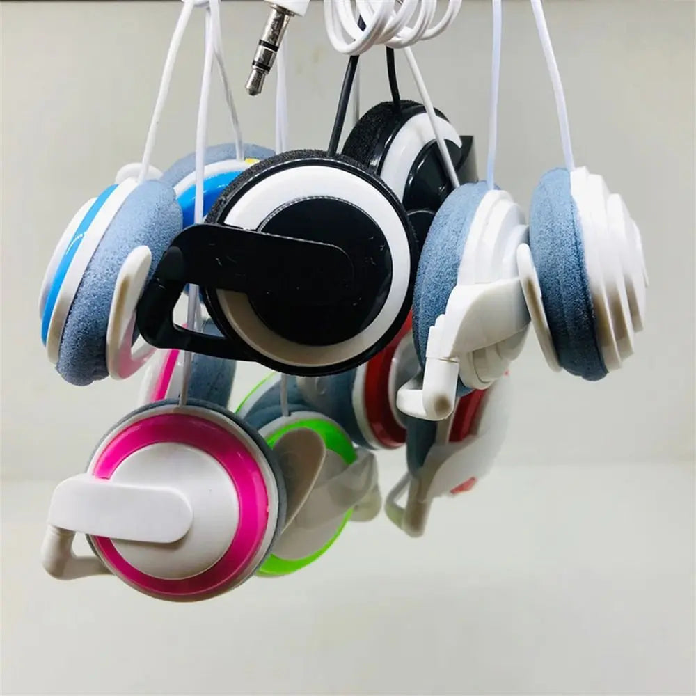 Heavy Bass Consumer Electronics Stereo 3.5mm Music Over-ear Earbud Earphone Ear-hook Headphone Wired Headphones
