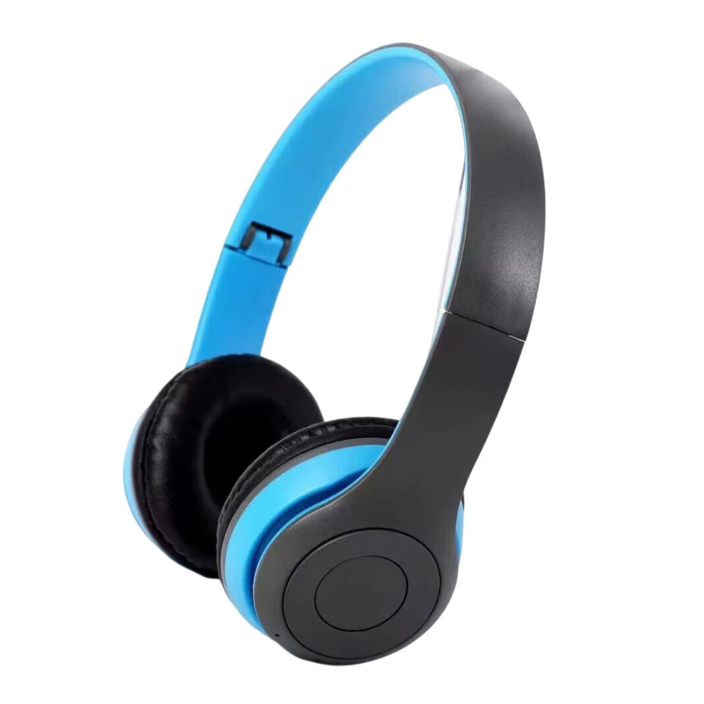 P47 Wireless Over Ear Headset Noise Cancelling Bluetooth-Compatible 5.0 Gaming Headphone Card Mp3 Player Support Hands-Free
