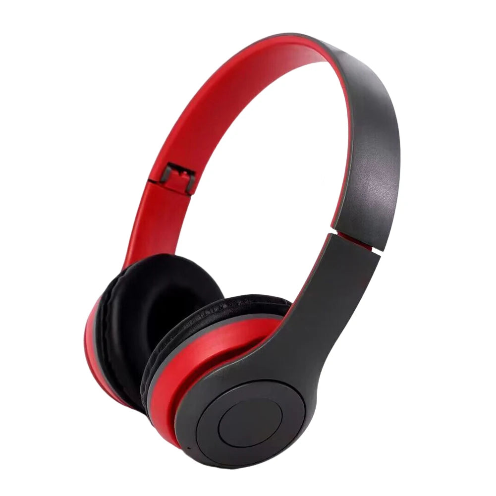P47 Wireless Over Ear Headset Noise Cancelling Bluetooth-Compatible 5.0 Gaming Headphone Card Mp3 Player Support Hands-Free