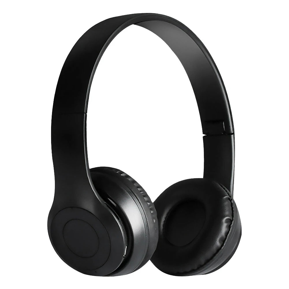 P47 Wireless Over Ear Headset Noise Cancelling Bluetooth-Compatible 5.0 Gaming Headphone Card Mp3 Player Support Hands-Free